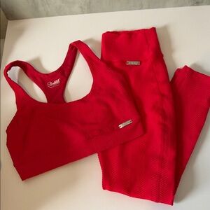 Bombshell Sportswear Bold Red Set